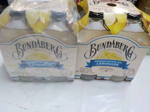 lot 221 image: 2 Bundaberg 4 packs Sparkling Lemon...