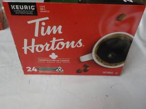 lot 251 image: Keurig Tim Hortons 24 Coffee Pods...