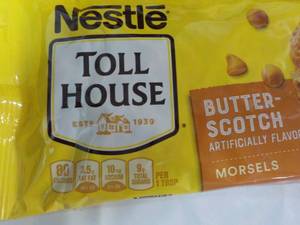 lot 255 image: 4 Bags Nestle Butterscotch Morsels ...