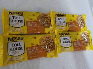 lot 257 image: 4 Bags Nestle Butterscotch Morsels ...