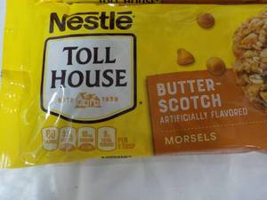 lot 258 image: 4 Bags Nestle Butterscotch Morsels ...