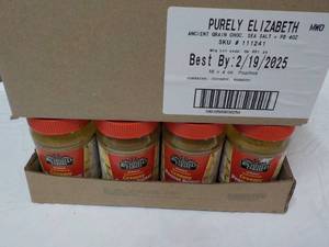 lot 259 image: 12 Jars Creamy Natural Peanut Butte...