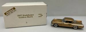 lot 18 image: Danbury Mint  Die Cast 1957 Studebaker Golden Hawk Car (NIB)