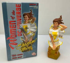 lot 28 image: DC Direct Limited Edition 29513100 Women Of The DC Universe Shazam Mary Figurine (NIB)