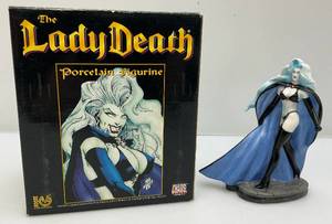 lot 31 image: Chaos Comics The Lady Death Porcelain Figurine (NIB)