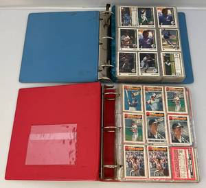 lot 44 image: Misc. Unsorted Sports Cards In Clollectors Albums