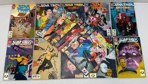 lot 56 image: Misc. Vintage STAR TREK Comics