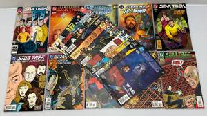 lot 63 image: Misc. Vintage STAR TREK Comics