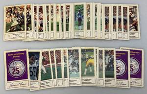 lot 80 image: Misc. Vintage Vikings Trading Cards