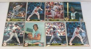 lot 84 image: Misc. Vintage 8 x 10 Major League Baseball Action Photos In Original Factory Sealed Bags & Carded