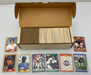 lot 105 image: Misc. Unsorted Sports Cards