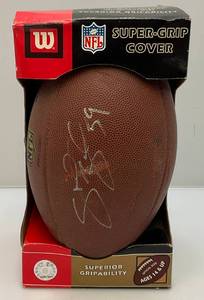 lot 114 image: Sharif Finch Autographed Football