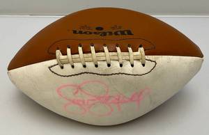 lot 124 image: SCOTT STUDWELL Autographed Football