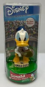 lot 157 image: Vintage Disneys Donald Duck LA Baseball Player Bobble Head (NIB)