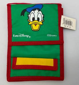 lot 159 image: Super RARE Euro Disney Nylon DONALD DUCK Shoulder Bag (New With Tag)