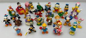 lot 166 image: Misc. Vintage Miniature Disney Characters (Mostly Donald Duck)