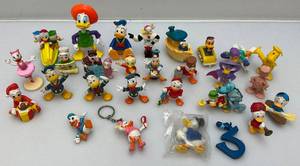 lot 167 image: Misc. Vintage Miniature Disney Characters (Mostly Donald Duck)