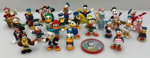 lot 169 image: Misc. Vintage Miniature Disney Characters (Mostly Donald Duck)