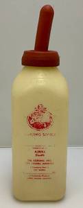 lot 190 image: Vintage Animal Feeding Bottle