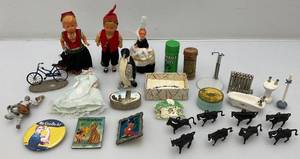 lot 201 image: Group Of Misc. Vintage Miniatures