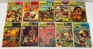 lot 205 image: 1940s - 50s 15 Cent Classics Illustrated Comics Including The Man In The Iron Mask & More (Most Show Signs Of Wear)