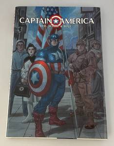lot 210 image: CAPTAIN AMERICA Red, White & Blue Hardcover Book