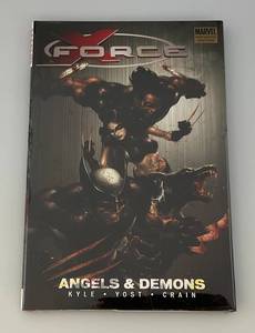 lot 214 image: MARVEL X-Force Angels & Demons Hardcover (Factory Sealed) Mint