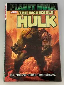 lot 218 image: MARVEL Planet Hulk (The Incredible HULK Hardcover Nice Book