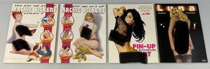 lot 232 image: The Pin-Up Art Of ARCHIE DICKENS Vol.1 -2 Paperback Books & More