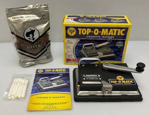 lot 249 image: Top -O-Matic Cigarette Machine (Lightly Used In Original Box)