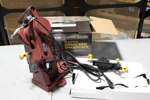 lot 27 image: Chicago Electric Power Tools Electric Chainsaw Sharpener