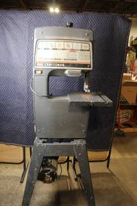 lot A-39 image: Used Sears Craftsman 12 Inch Band Saw Sander