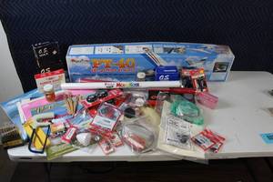 Great Planes PT-40 MKII Trainer RC Airplane Kit with Accessories, Plane Pictures, Booklets, & Calendar