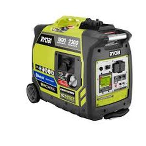 RYOBI 2,300-Watt Recoil Start Bluetooth Super Quiet Gasoline Powered Digital Inverter Generator with CO Shutdown Sensor  Customer Returns See Pictures