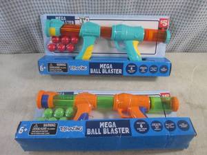 lot 5 image: (EW3) 2 Mega Ball Blaster Guns...