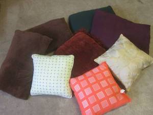 lot 32 image: (A-1T) Assorted PillowsThrow Pillo...