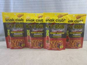 lot 41 image: (B-1) 4 Bags of Hot Ones Tangy Chil...