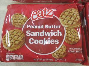 lot 43 image: (B-3) 4 Packages of Peanut Butter S...