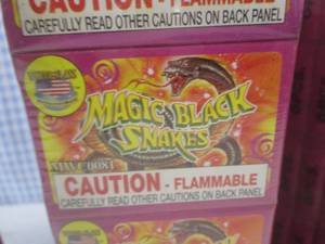 lot 59 image: (BS) 150 Boxes of Magic Black Snake...