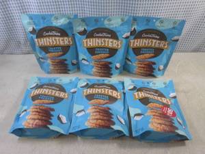 lot 68 image: (B-3) 6 Bags of Thinsters Toasted C...