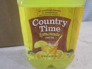 lot 80 image: (C-2) 4 Bottles of Country Time Lem...