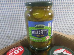 lot 83 image: (B-4) 6 Jars of Bread & Butter Swee...