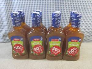 lot 84 image: (B-4) 8 Bottles of Zesty Italian Dr...