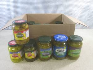 lot 85 image: (C-1) Assorted Bottles of Pickles, ...