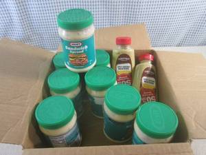 lot 86 image: (C-1) 8 Jars of Kraft Sandwich Spre...