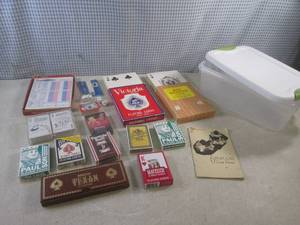 lot 150 image: (BSB) Assorted Playing Cards, Dice ...
