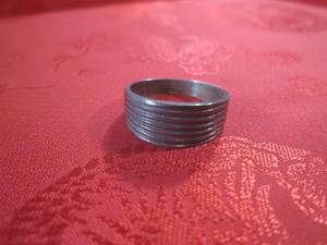 lot 158 image: (CNTR) 925 Silver Ring Size 8...