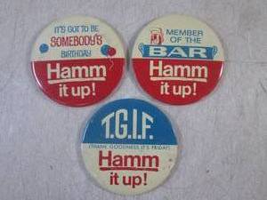 lot 164 image: (CNTR) 3 Vintage 4 Hamm It Up Bu...
