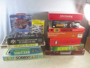 lot 165 image: (F-1) Assortment of Board Games and...