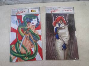 lot 187 image: (EC1) 2 Rocket USA Metal Art Shi an...